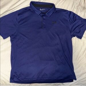 Under Armour Men's Blue Polo Shirt- 4X